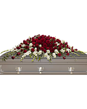 Teleflora Garden of Grandeur Casket Spray
