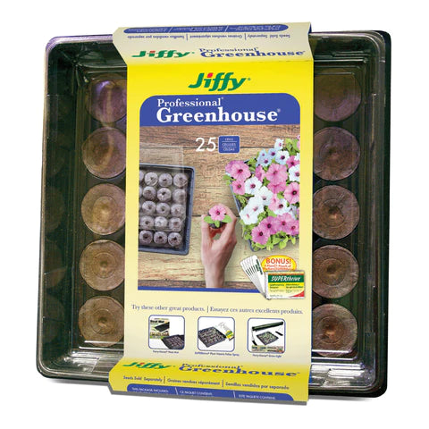 Jiffy Peat Pellet Greenhouses