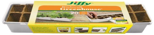 Jiffy Seed Starter Peat Strip Greenhouse Kit 20