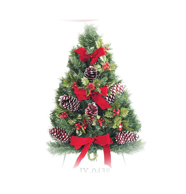 Cemetery Artificial 24" Pine Tree Wreath on Stand