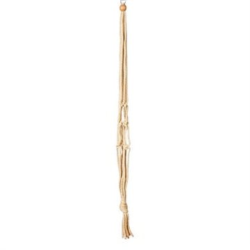Plant Hanger: 30" Jute Tan Macram��