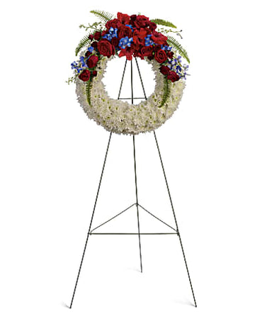 Teleflora Reflections of Glory Wreath