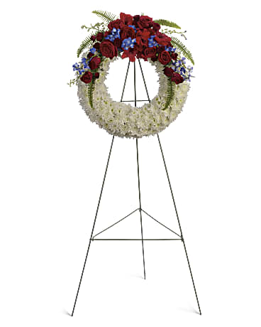 Teleflora Reflections of Glory Wreath