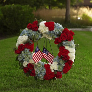 FTD To Honor One's Country Wreath