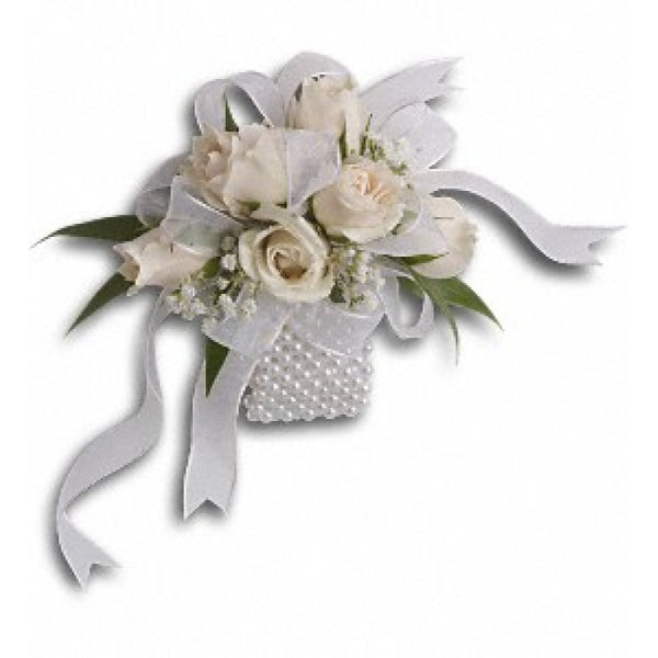 Teleflora White Whisper Wristlet