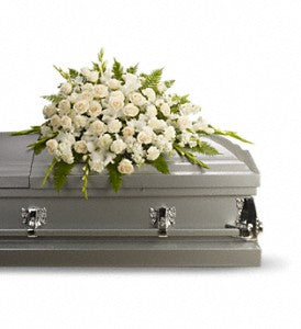 Teleflora Silken Serenity Casket Spray