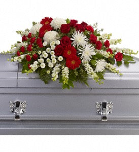 Teleflora Strength and Wisdom Casket Spray