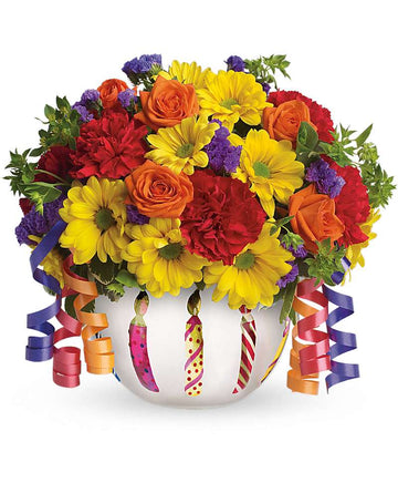 Teleflora Brilliant Birthday Blooms