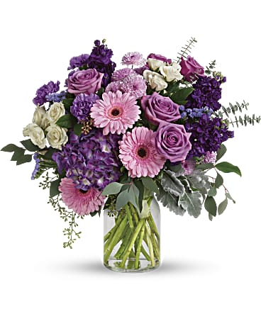 Teleflora Magnificent Mauves Bouquet