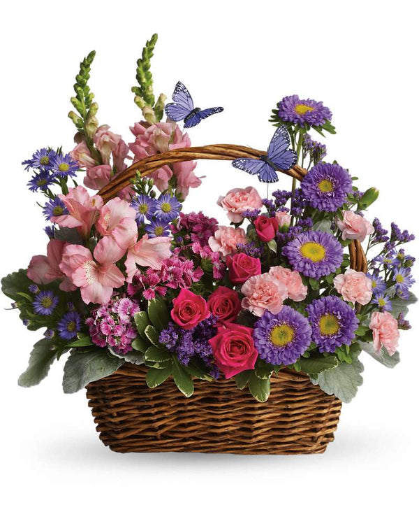 Teleflora Country Basket Blooms