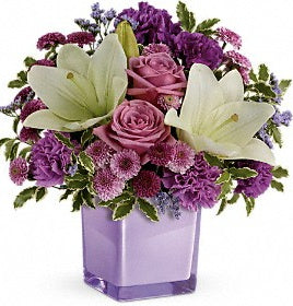 Teleflora Pleasing Purple Bouquet