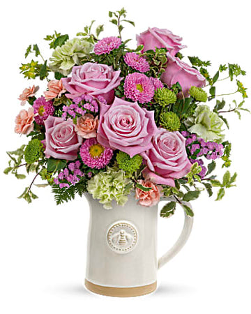 Teleflora Artisanal Pitcher Bouquet