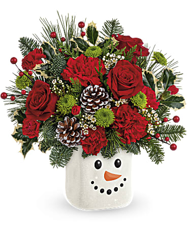 Teleflora Festive Frosty Bouquet