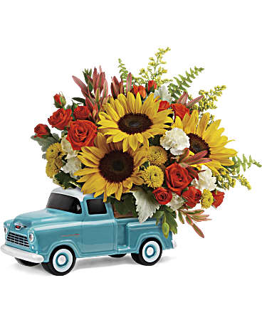 Teleflora Chevy Pickup Bouquet