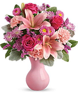 Teleflora Lush Blush Bouquet