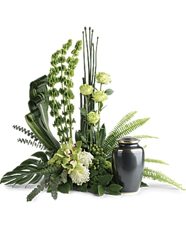 Teleflora Tranquil Peace Cremation Tribute