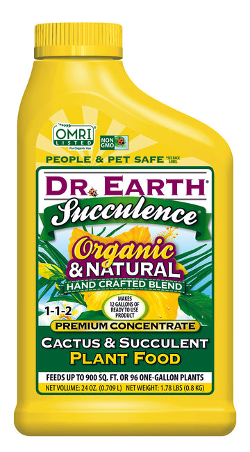 Dr Earth Cactus & Succulent Plant Food 1-1-2 Concentrate