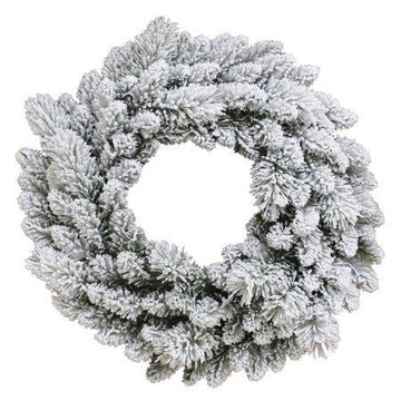 Wreath - Flocked Fraser Fir