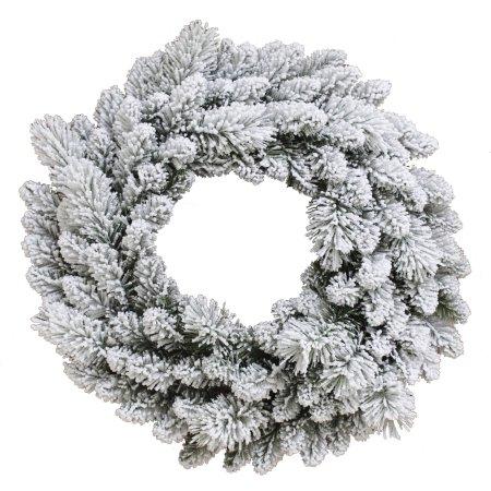 Wreath - Flocked Fraser Fir