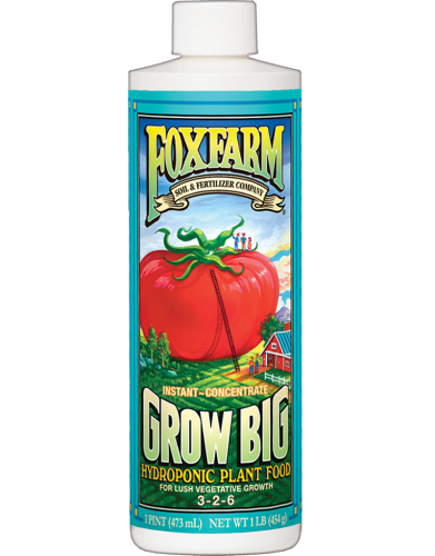 hydroponic food plants FOXFARM HYDROPONIC Grow Big Plant Food