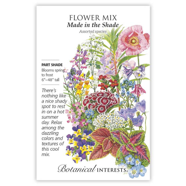 plants and seeds delivered Flower Mix 'Made in the Shade'