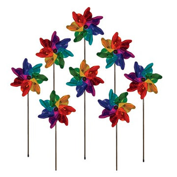 8" Rainbow Sparkle Spinner
