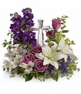 Teleflora Grace and Majesty Crystal Cross