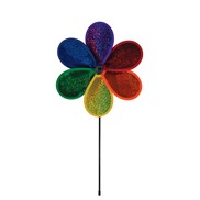 12" Rainbow Mylar Spinner