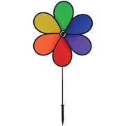 30" Rainbow Flower Spinner