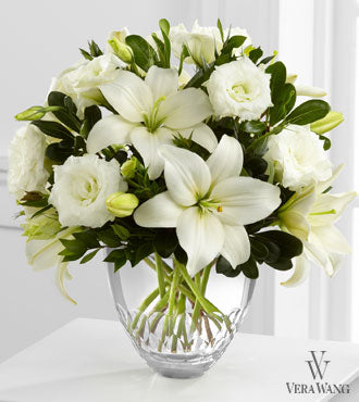 FTD White Elegance Bouquet by Vera Wang